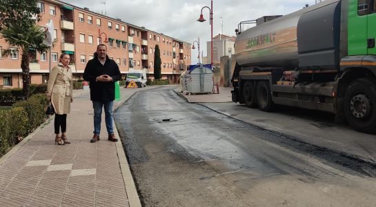 El equipo de Gobierno rehabilita el pavimento de 15 vías urbanas